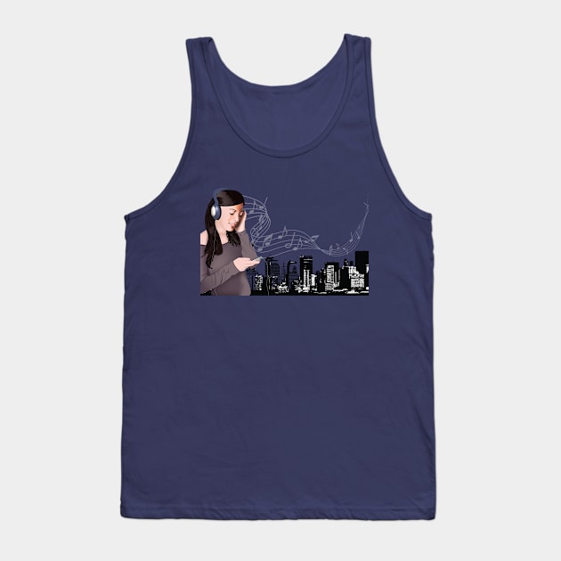 Music of the Soul Tank Top by zuryc